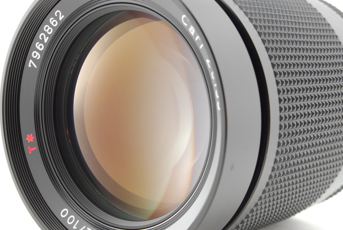 Exc+5] Contax Carl Zeiss Planar T* 100mm F/2 Lens CY Mount MMJ