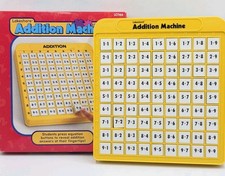 Lakeshore Learning Addition Machine Math Practice Homeschool Pop Up Button