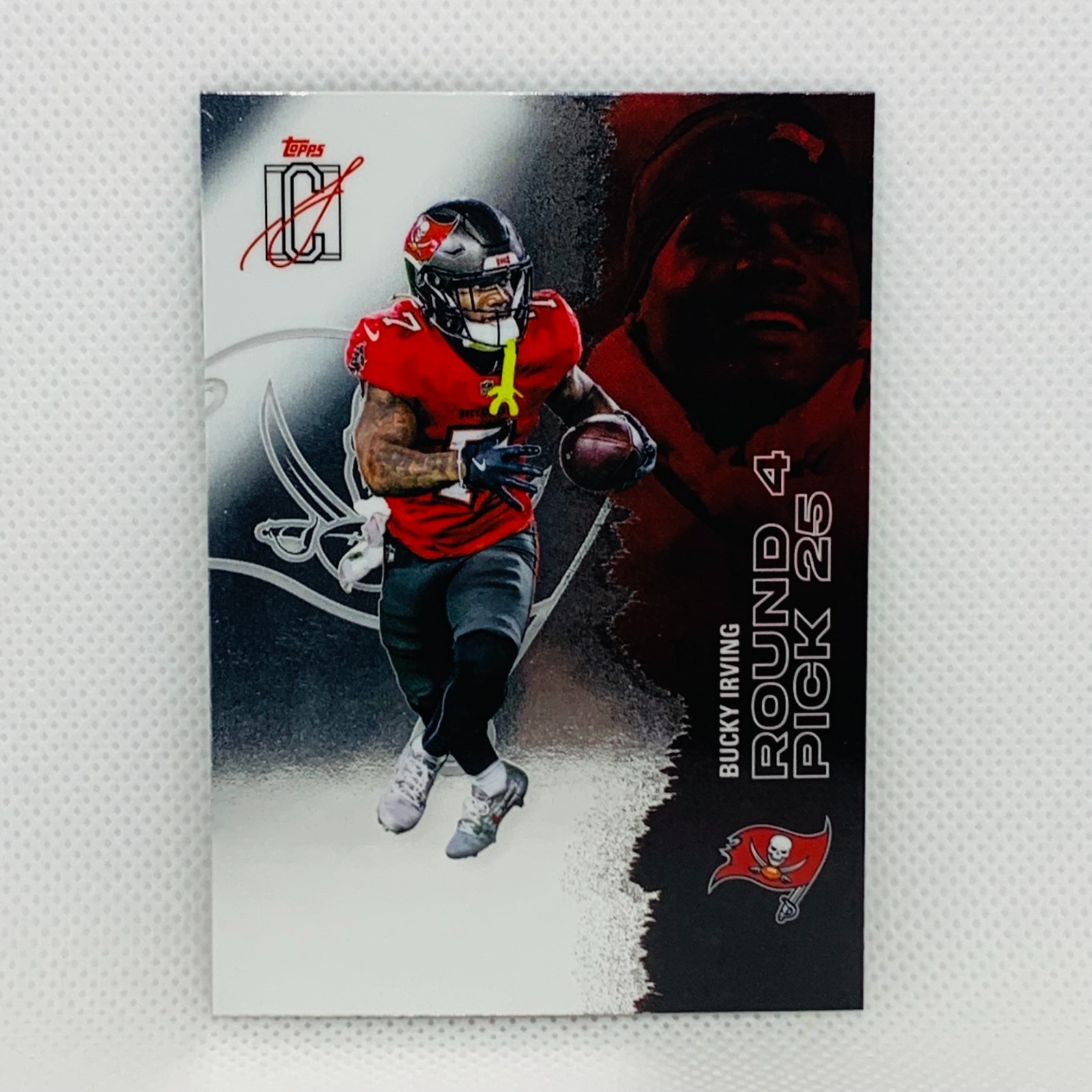 2025 Topps Signature Class Bucky Irving Chrome Parallel #52 Tampa Bay