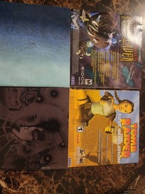 LOT (4) Sega Dreamcast Manuals Omikron/ Shenmue /Death Crimson/Fighting Force 2