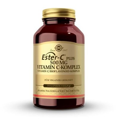 SOLGAR Ester-C Plus 500 mg Kapseln 250 ST