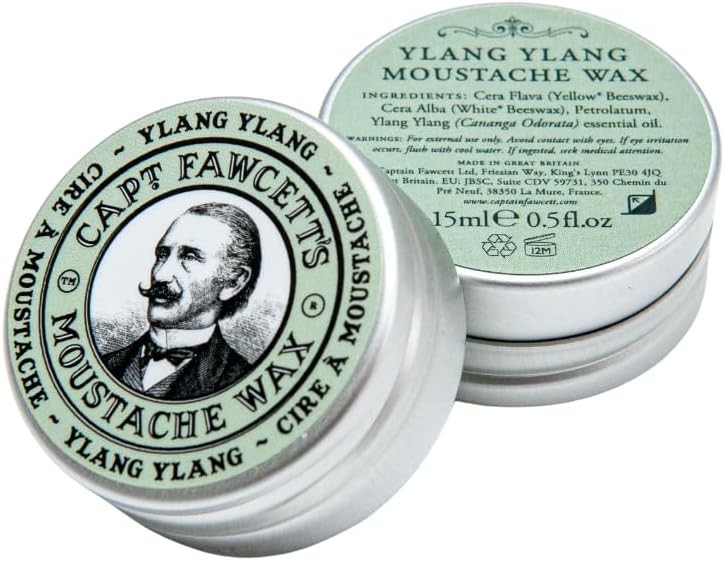 Captain Fawcett 15ml Ylang Ylang Moustache Wax