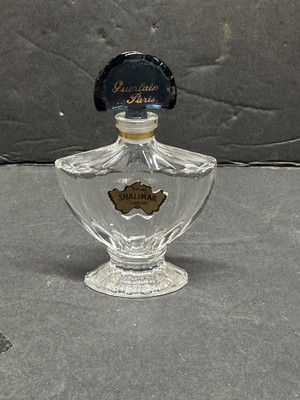 Vintage GUERLAIN SHALIMAR BOTTLE FRANCE -Empty