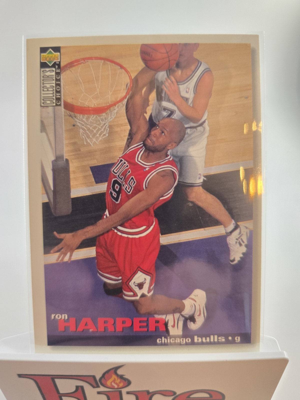 1995-96 Upper Deck Collector's Choice - Ron Harper #159 Chicago Bulls 