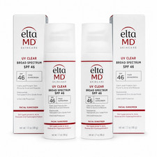 EltaMD UV Clear Broad-Spectrum SPF 46 Sunscreen 1.7oz 2-Pack