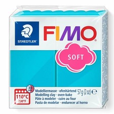 Staedtler FIMO soft pfefferminz 57g Modelliermasse ofenhärtend Knetmasse Knete