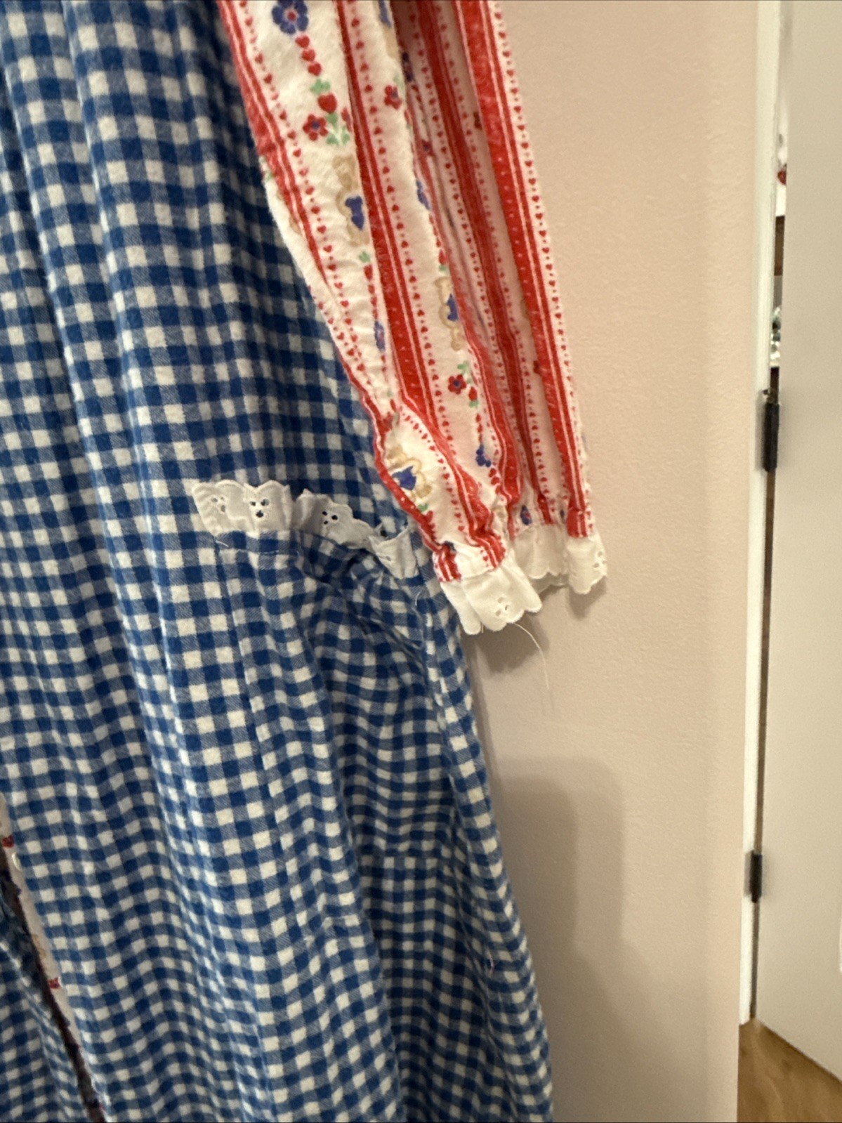 Lanz Of Salzburg Pair Of Layered Raggedy Ann Style Nightgowns image 3