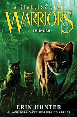 Erin Hunter - Warriors  A Starless Clan 4  Thunder   4 - Hardback - K245z