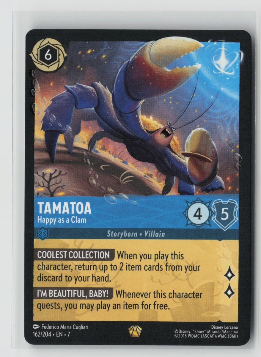 Tamatoa-Happy As a Clam 162/204 Archazia's Island for sale | eBay