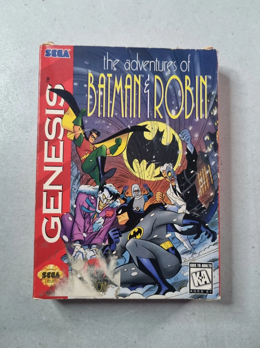 Adventures of Batman & Robin SEGA Video Games for sale | eBay