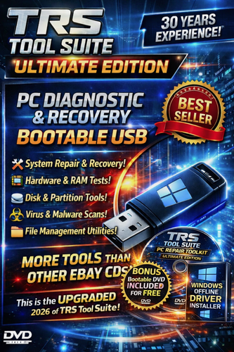 Bootable PC Repair USB & DVD | PC Startup & Boot Recovery, Disk ...