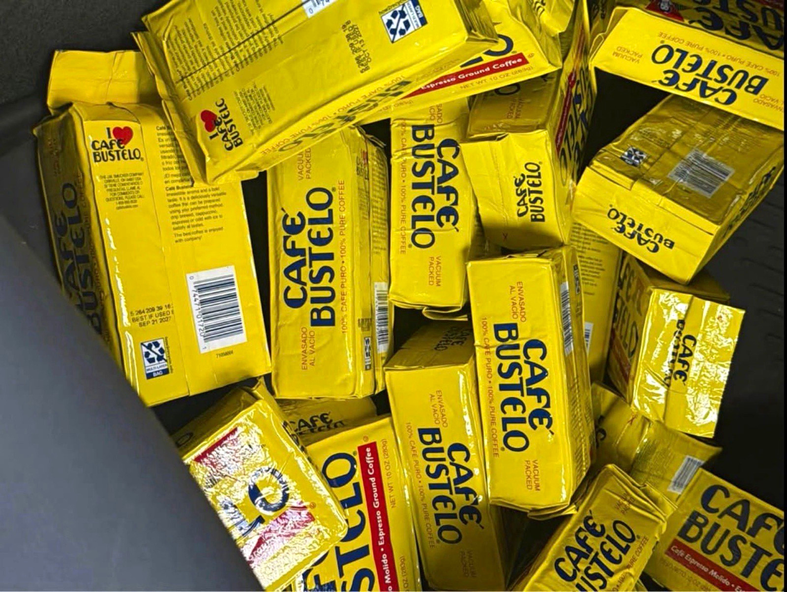 Café Bustelo Vacuum Packed Espresso Coffee Ground Coffee Brick