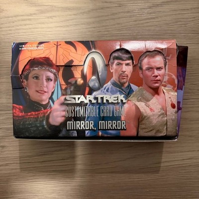 Star Trek CCG Mirror Mirror Limited 30 Sealed Packs + Rules Decipher 2000