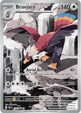 BRAVIARY 155/086 BLACK BOLT ENGLISH POKEMON (ILLUSTRATION RARE, NM) on eBay