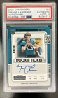 2021 Contenders Trevor Lawrence Auto RC Rookie Ticket #101 PSA Authentic 10