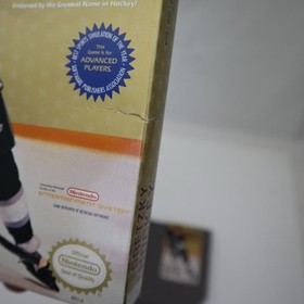 Wayne Gretzky Hockey (THQ, 1991) NES Game w/ Box & Manual ~ Tested & Working