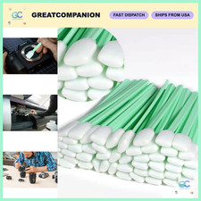 200 PCS Foam Cleaning Swabs - Dust-Free Sponge Tips for Printers, Cameras, Scann