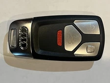 17-24 Audi A4 Keyless Entry Ignition Key Remote Fob OEM; Previously Cut