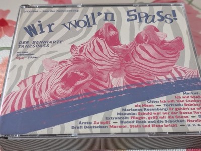 Various - Wir woll'n Spass! - 1991 2 CD Set Der beinharte Tanzspass Markus Gitte