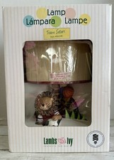 Lion  Monkey Kids Baby Nursery Table Lamp with Shade by Lambs  Ivy