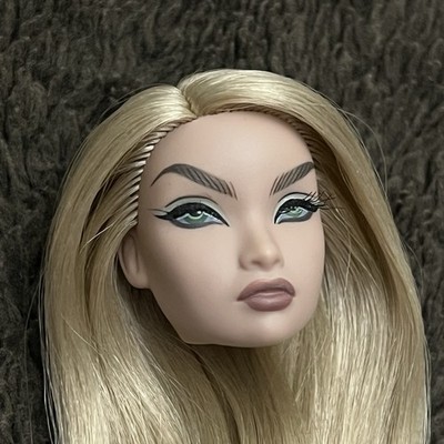 Fashion Royalty Nuface Erin Salston 1.0 Sculpt Opal Repaint Doll Head Only