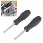 2 Pack 6 inch Long 1/4" Drive Spinner Screwdriver Handle Socket Nut Driver Tool