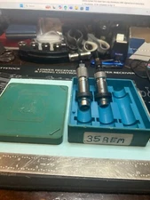 Vintage BAIR .35 REM two Die set & Box