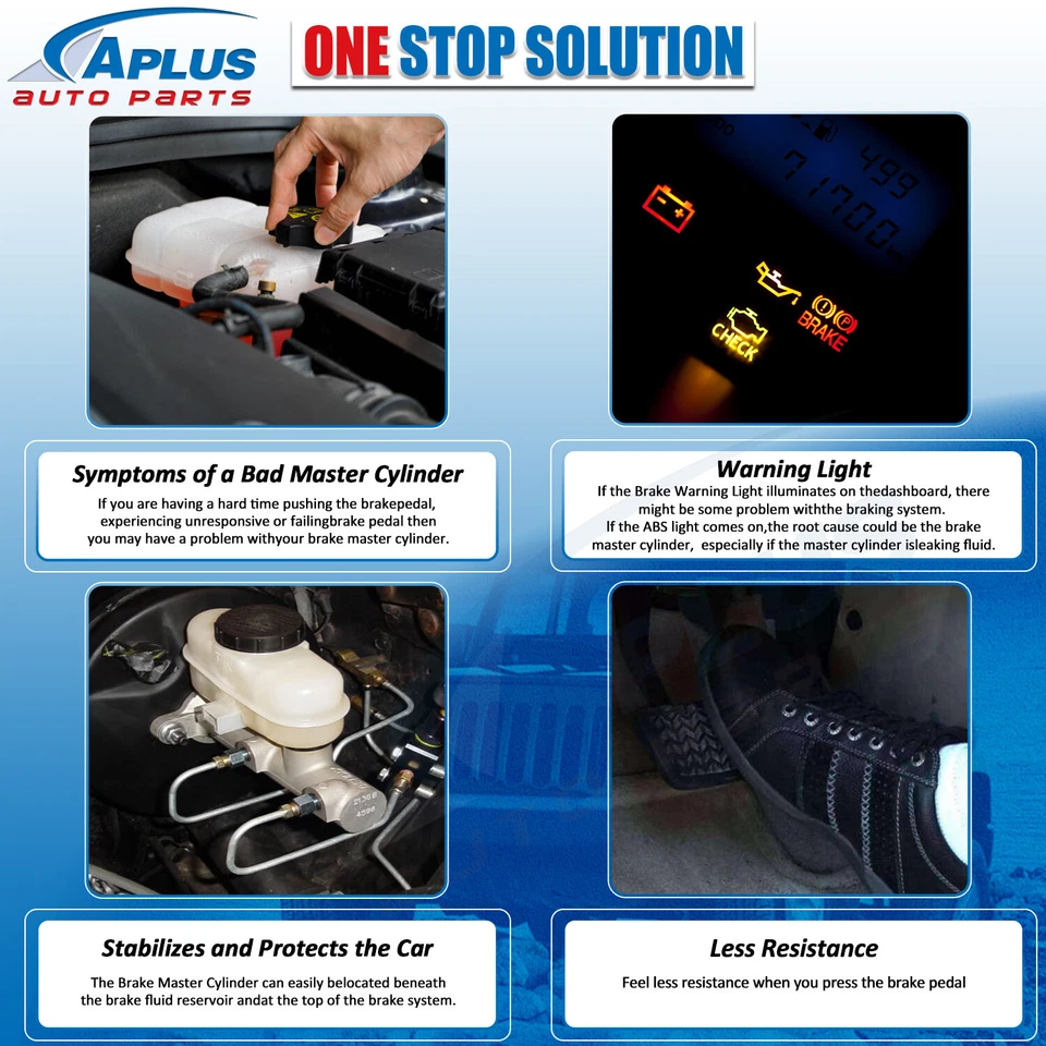 Cilindro maestro de freno para Toyota Rav4 L4 1997 1998 1999 2000 2,0 L automático Foto 4 de 4