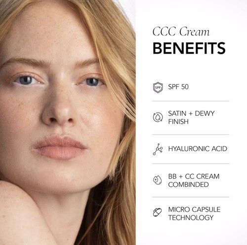 CLE Cosmetics CCC Cream Golden Medium 301 / SPF 50 - Color Correcting No/box - Picture 2 of 5