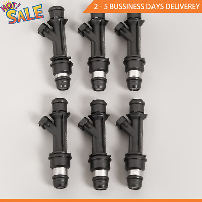 For Delphi 2001-2005 Buick Regal 3.8L V6 # 25323972 Set of 6 Fuel Injectors