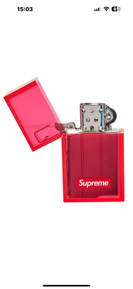 Supreme Tsubota Pearl Hard Edge Lighter Brand New In Package! Neon 