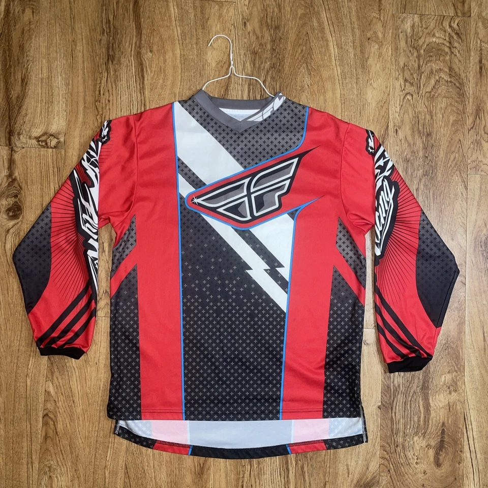 Fly Racing Men’s F-16 Dirt Bike Racing Jersey Size Medium BMX Motocross - Image 4 of 4
