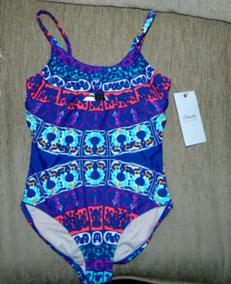 Girl's Cleobella Purple One-Piece Suitsuit Size Medium UPF 50-NWT