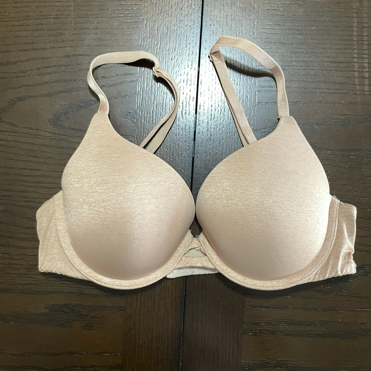 Victoria Secret Perfect Shape Bra 32C Underwire Padded Cup Convertible Strap