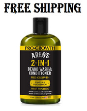 Pro-Growth 2-in-1 Beard Wash and Conditioner - Vanilla Sandalwood with Me....