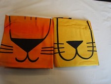 2 Pottery Barn Kids Jungle Safari standard pillowcases New