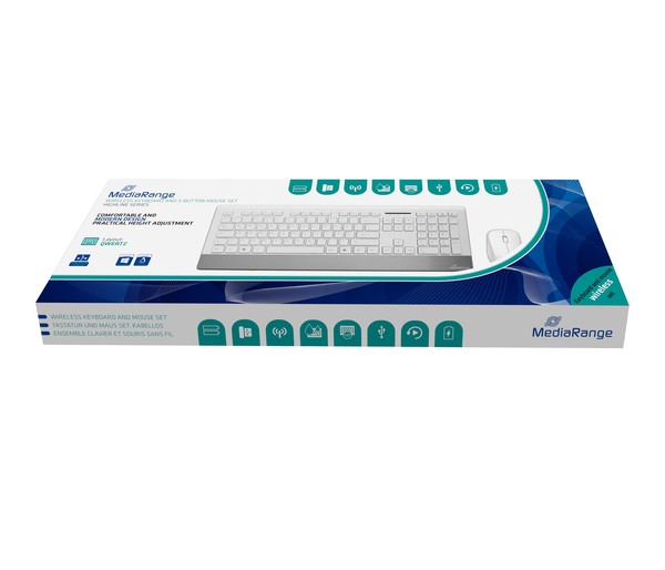 Mediarange MROS106 Highline Series Tastatur-Und-Maus-Set ~D~-image