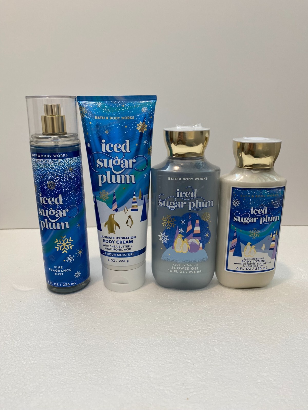 Bath & Body Works ICED SUGAR PLUM Mist/Lotion /Cream /Shower Gel You