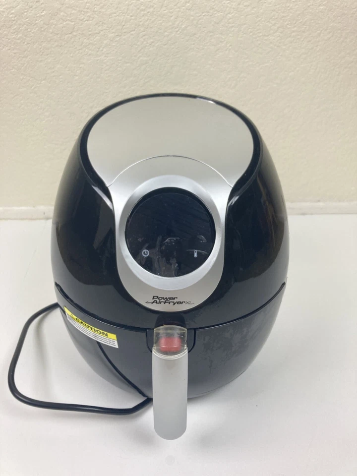 Power AirFryer XL Fortex -5.3 Qt Black with Recipe Books - Image 2 of 4