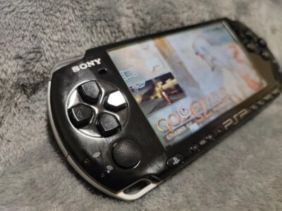 Console Sony PSP 3004 Slim & Lite, édition God Of War, Complète, PAL, FR, Occasion
