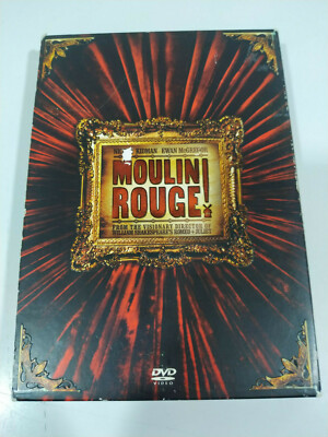Moulin Rouge Nicole Kidman Ewan Mcgregor - 2 X DVD Region 2 English Portuguese