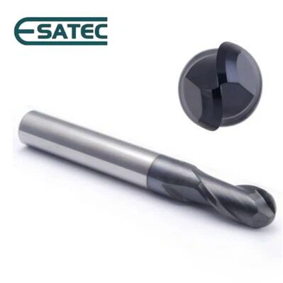 VHM Qualitäts - Radiusfräser | Kugelfräser | R0.5 - R9 | SØ 3 - 18mm | TiAlN CNC