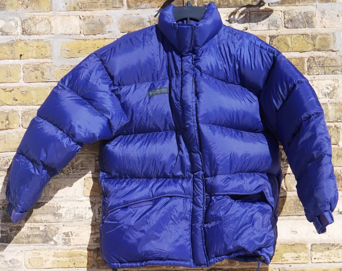 Columbia blue puffer jacket hotsell