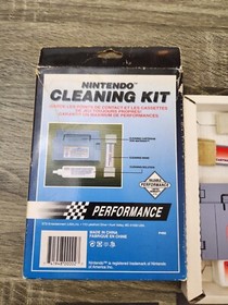 Vintage Nintendo Cleaning Kit Performance P-002 Classic NES Console 