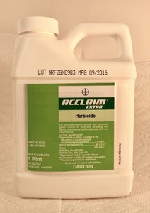herbicide ethyl acclaim bayer pint extra