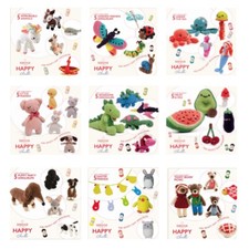 Happy Chenille Muster Buch Amigurumi Häkelmuster Sirdar (1 im Lieferumfang enthalten)