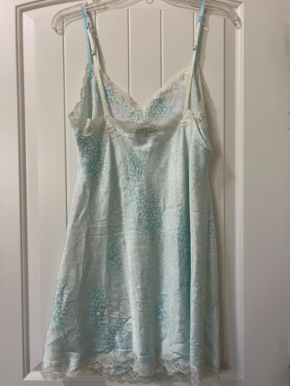 UNDERCOVER Vintage Y2K Victoria's Secret abito slip lingerie. Collezione "I Do". Grande