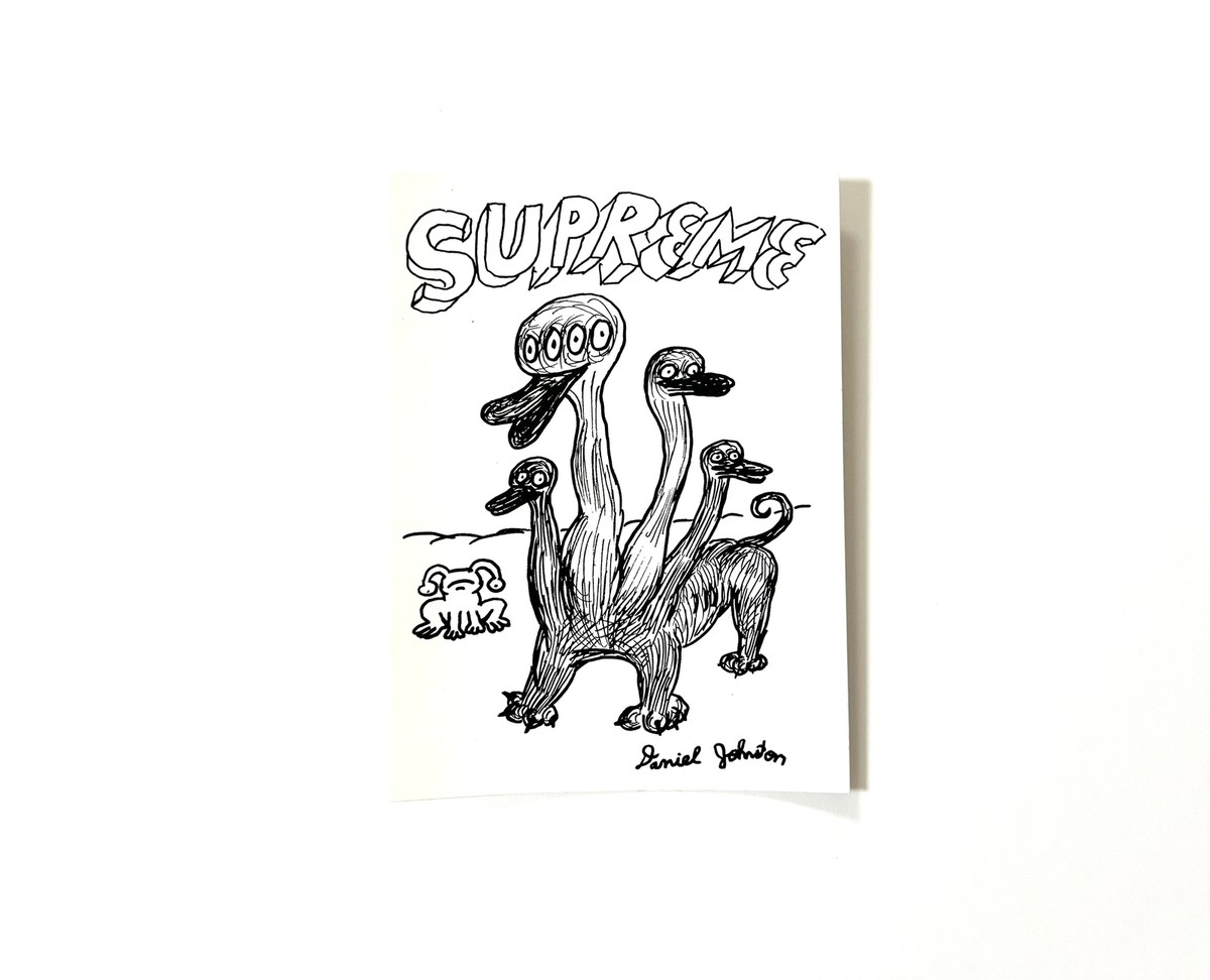 2015 Supreme Daniel Johnston sticker set | eBay