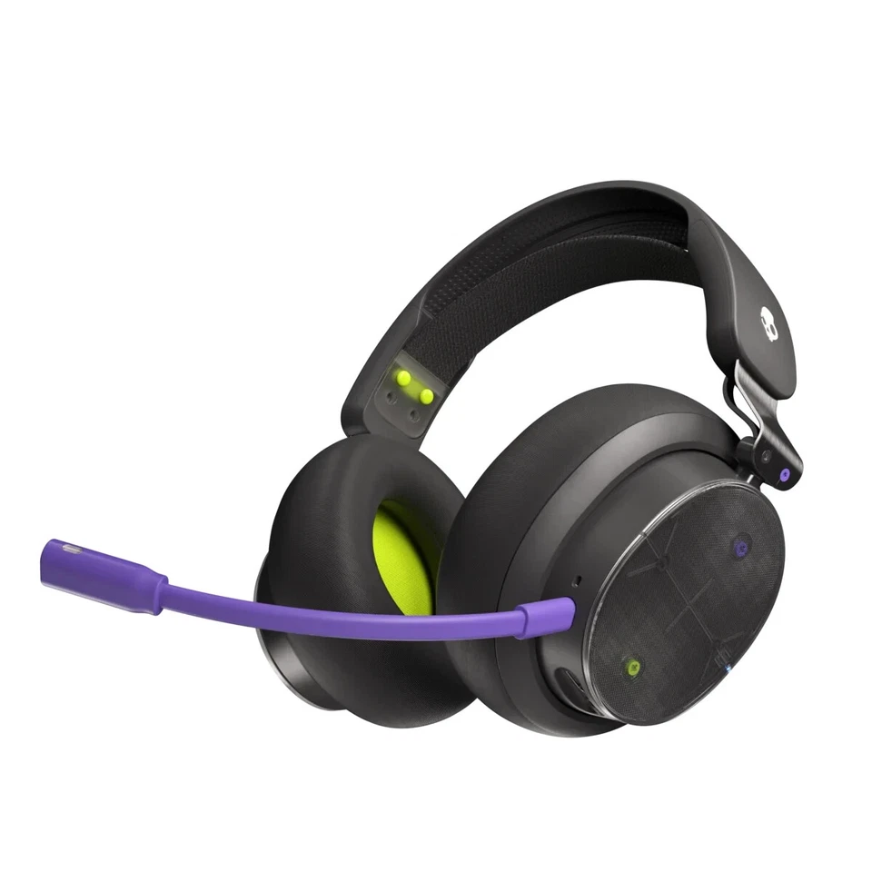 SKULLCANDY PLYR XT Gaming Headset with Mic, Purple-(Certified Refurbished)