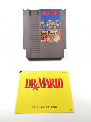 Dr.  Mario mit Anleitung - Nintendo NES - Top Zustand - neuwertig